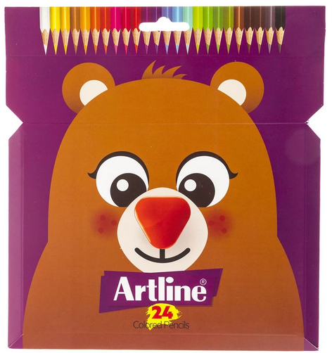 مداد رنگی 24 رنگ آرت لاین سری اول وارداتی