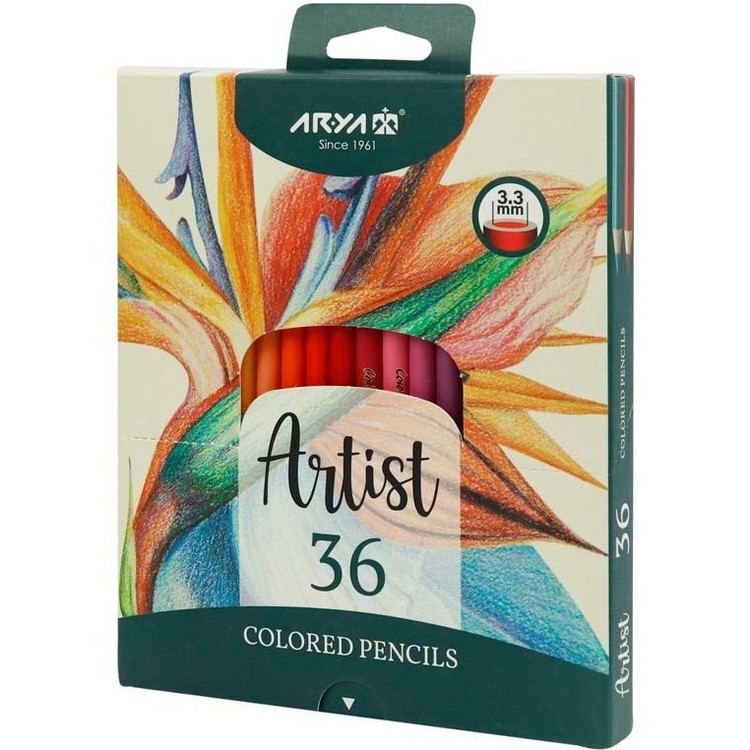 مداد رنگی 36 رنگ آرتیست آریا Arya