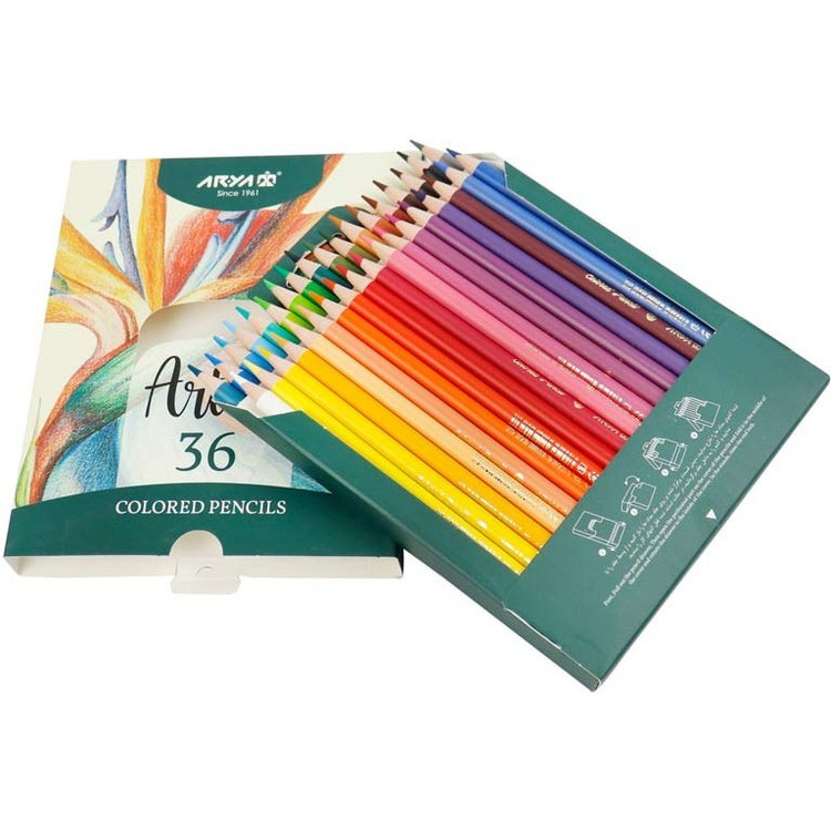 مداد رنگی 36 رنگ آرتیست آریا Arya