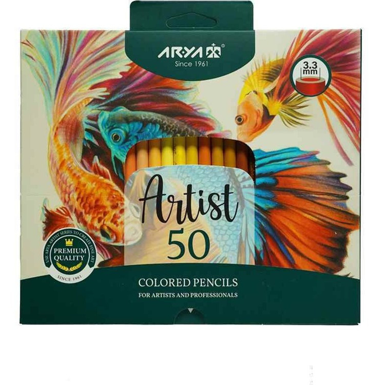 مداد رنگی 50 رنگ آرتیست آریا Arya