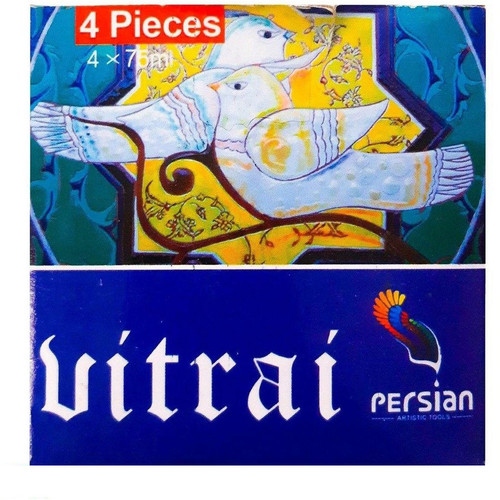 رنگ ویترای 6 رنگ + 3 حلال پرشین آرت Persian Art