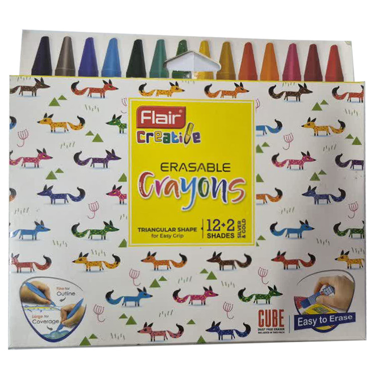 پاستل جادویی ( مداد شمعی ) 2+12 فلایر Flair